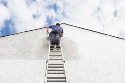 Peinture extérieure à Belle-et-Houllefort — façades et ravalement